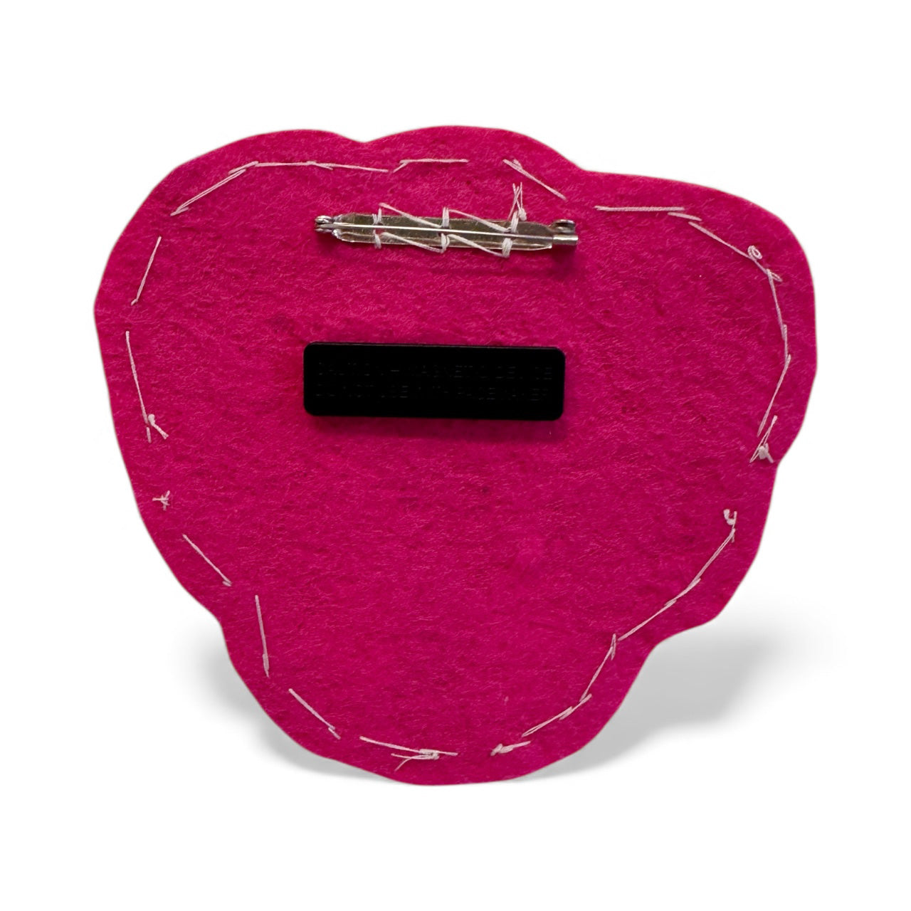 Pansy brooche lilac blue yellow