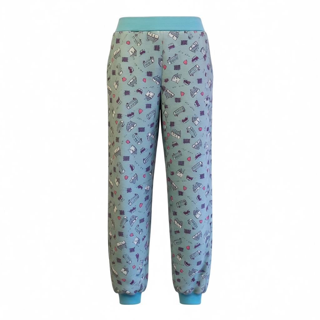 Pants love, cars, houses