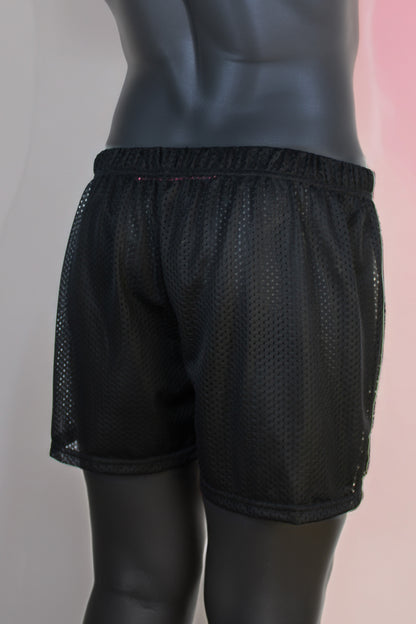 BOXERSHORT BLACK MESH