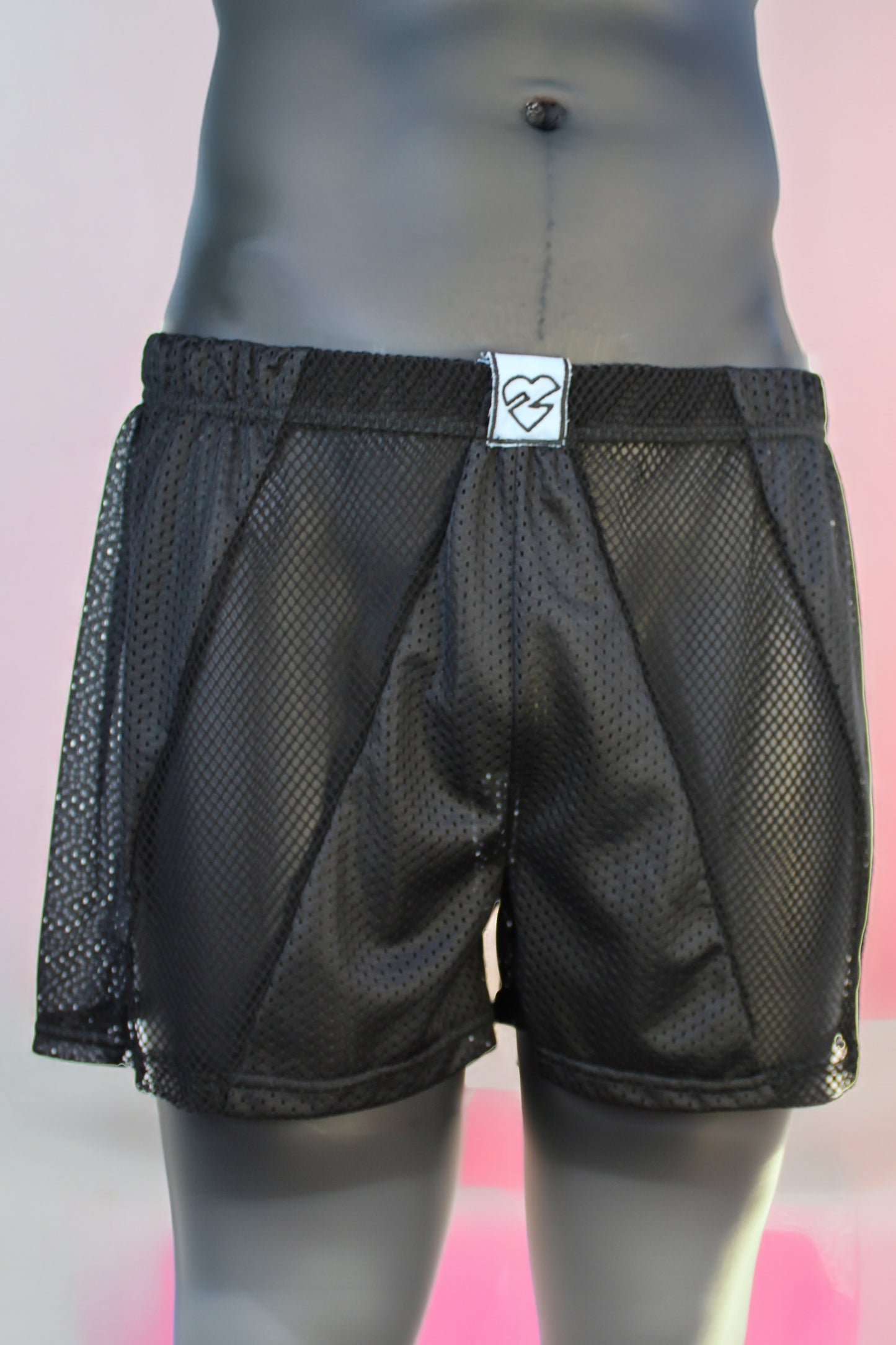 BOXERSHORT BLACK MESH