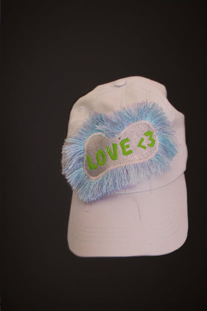 CAP LOVE! YELLOW OR BLUE