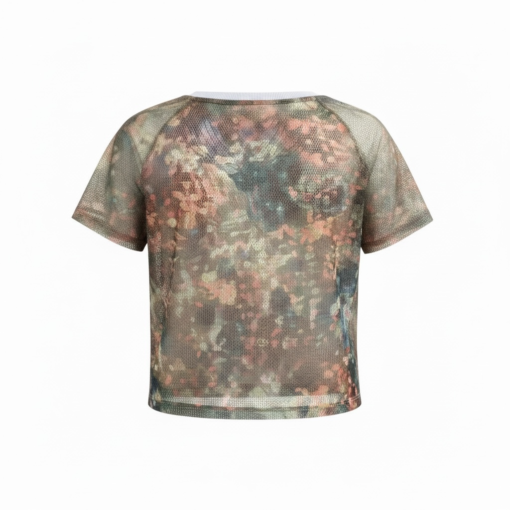 T-shirt Multicolour army