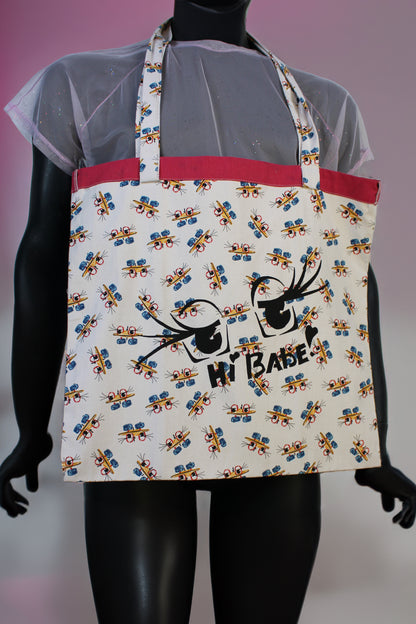 TOTE BAG HI BABE!